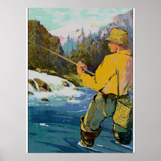Affiches pêche à la mouche