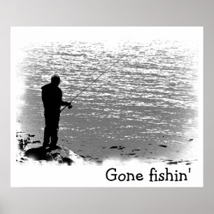 Affiches Pêche au lac