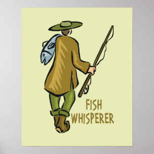 Affiches Pêche au Whisperer de poisson