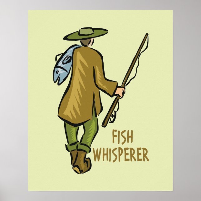 Affiches Pêche au Whisperer de poisson (Devant)
