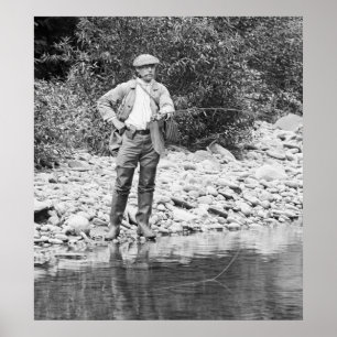 Affiches Pêche du Catskills, 1890s