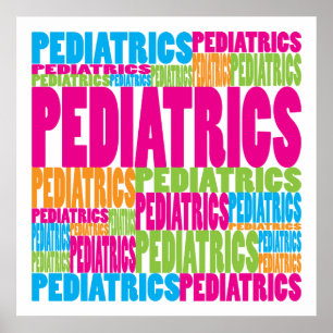 Affiches Pediatrie colorée