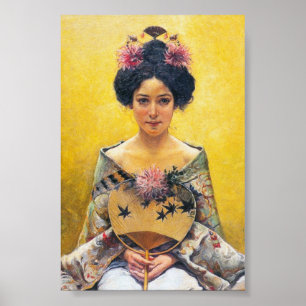 Affiches Pedro Sáenz (1864-1924), Disfraz japonesa