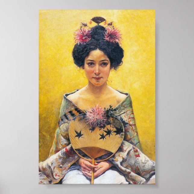 Affiches Pedro Sáenz (1864-1924), Disfraz japonesa (Devant)