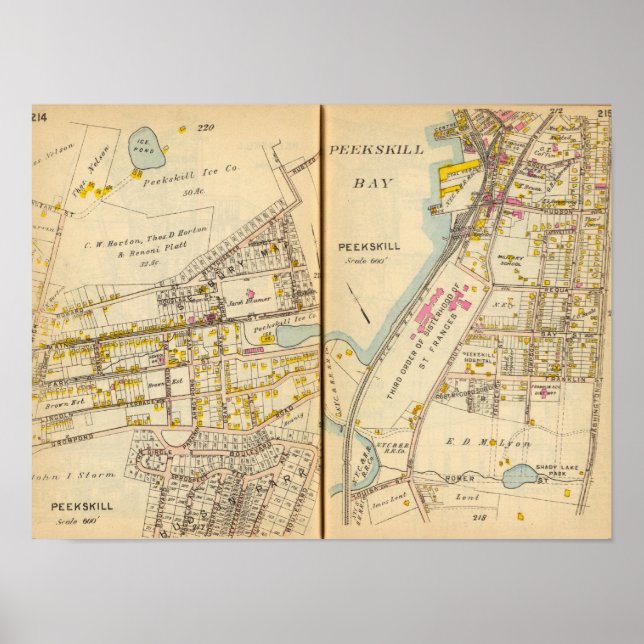 Affiches Peekskill, New York 2 (Devant)