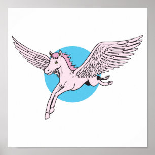 Affiches pegasus volant