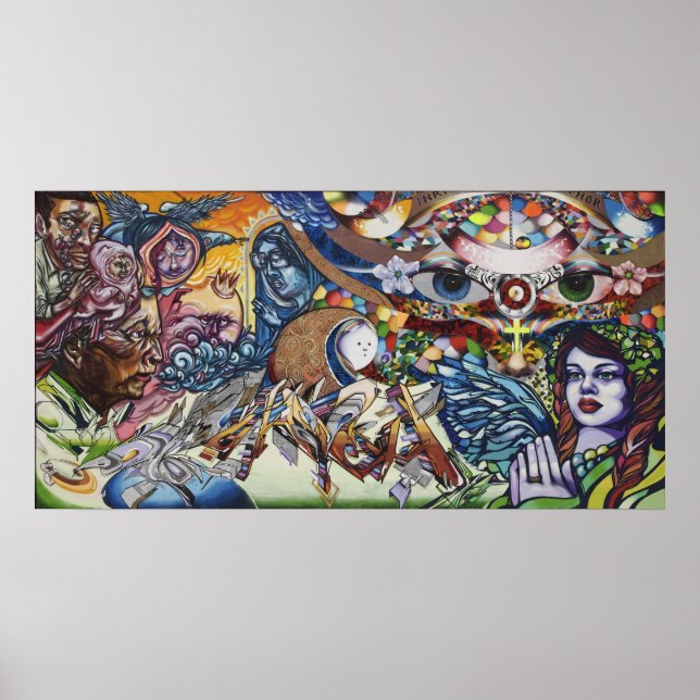 Affiches Peindre votre foi sur toile (Devant)