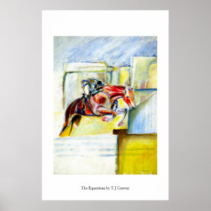 Affiches peinture de cheval