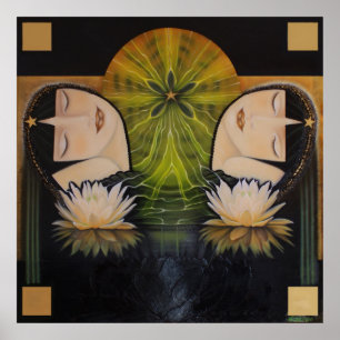 Affiches Peinture de REBIRTH_ par Adela Stefanov