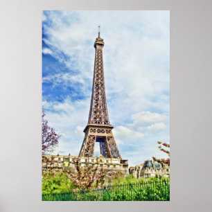 Affiches Peinture de Tour Eiffel