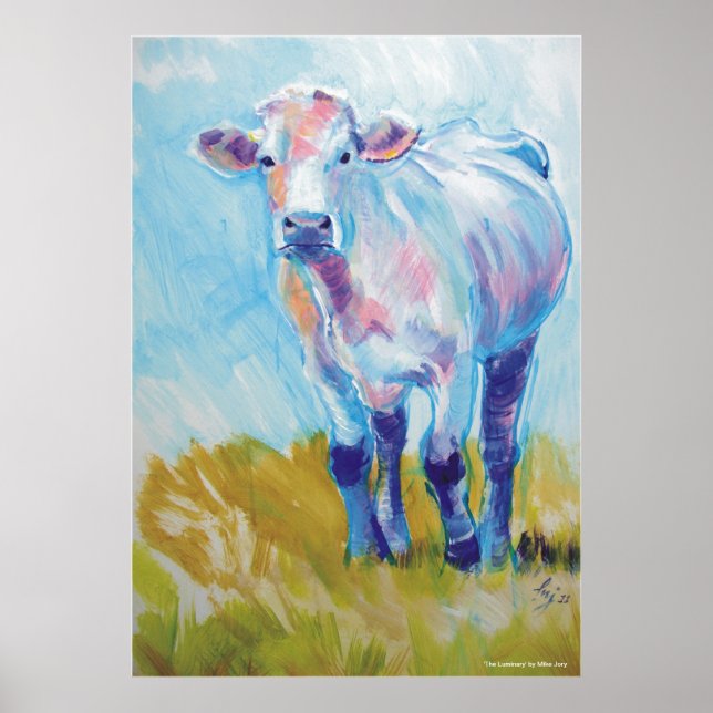 Affiches Peinture de vache (Devant)