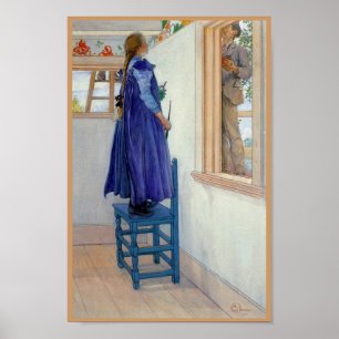 Affiches Peinture décorative Suzanne sur mur