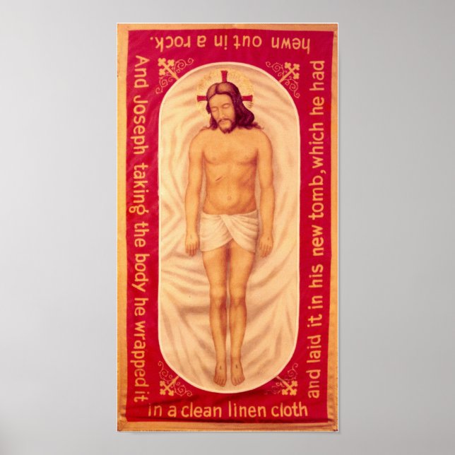 Affiches Peinture du Christ Art (Devant)