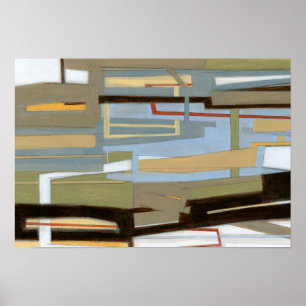 Affiches Peinture libre moderne d'expression par le Normand