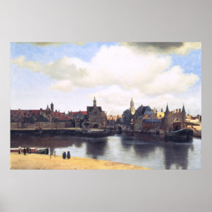 Affiches Peinture Vermeer de l'artiste néerlandais