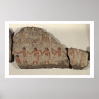 Peintures de Metjetji, détail des prêtres de culte