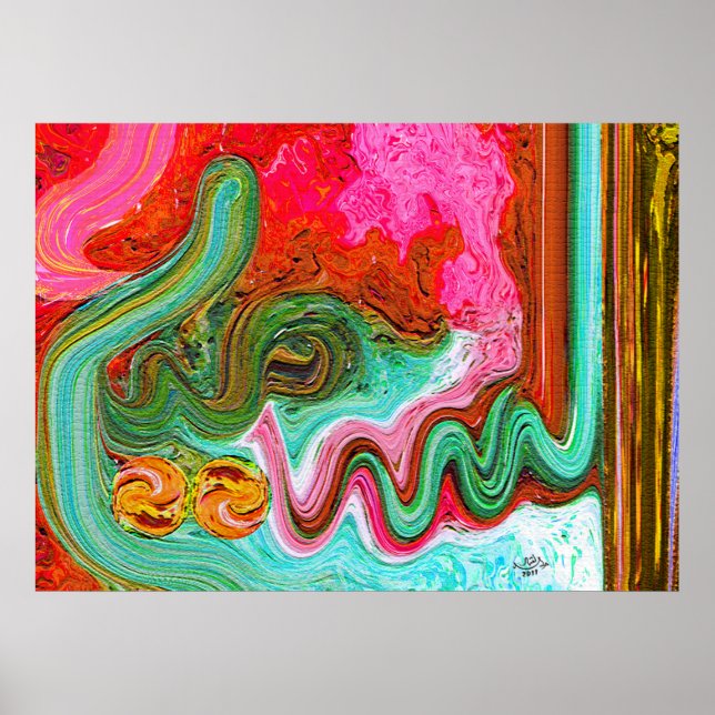 Affiches Peintures Intérieures Modernes (Devant)