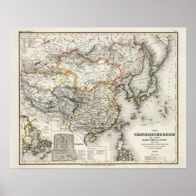 Affiches Pékin, Chine (Devant)