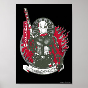 Affiches Peloton de suicide   Deadshot "je suis le léger "