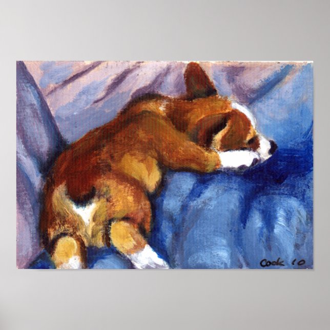 Affiches Pembroke Welsh Corgi Imprimer (Devant)