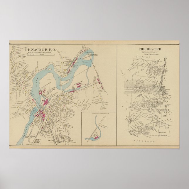 Affiches Penacook PO, Chichester (Devant)