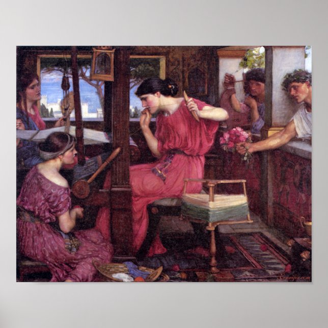 Affiches Penelope et l'affiche des prétendants (Devant)