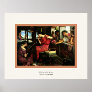 Affiches Pénélope et le ~ John W.Waterhouse de prétendan