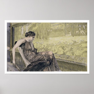 Affiches Penelope tissant un linceul pour Laertes son père-