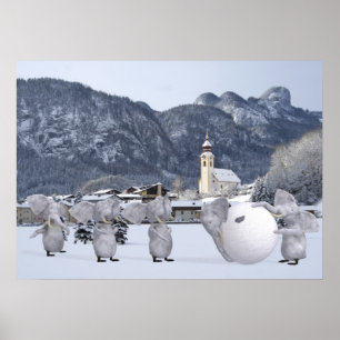 Affiches Pengphants doux