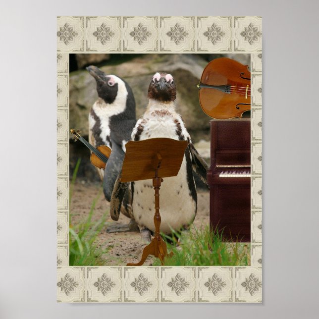 Affiches Penguin Chamber Music (Devant)