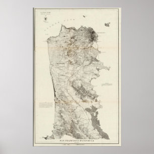 Affiches Péninsule de San Francisco