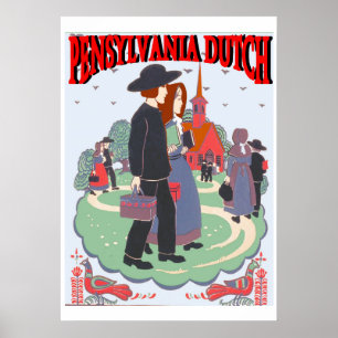 Affiches Pennsylvanie néerlandaise