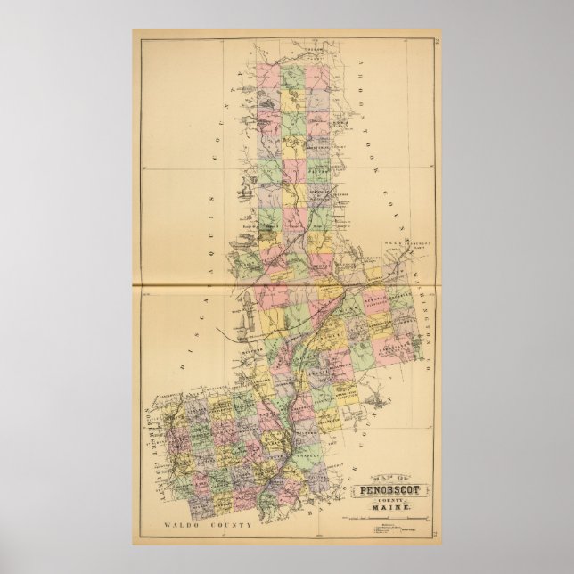 Affiches Penobscot Co., Maine (Devant)
