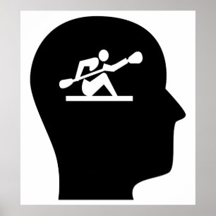 Affiches Penser à Kayaking