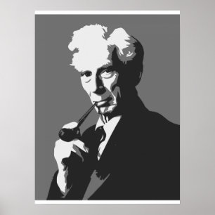 Affiches Penseurs - Bertrand Russell