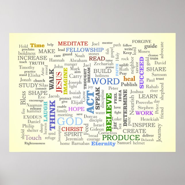 Affiches Pensez à ces choses (Devant)