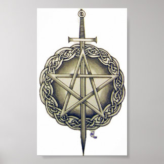 Affiches Pentacle irlandais