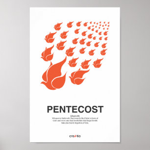 Affiches Pentecôte par Sophia