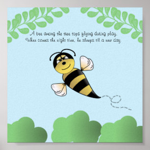 Affiches Pépinière Bumble Bee ou Enfants