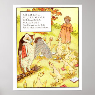 Affiches Pépinière vintage - ABC