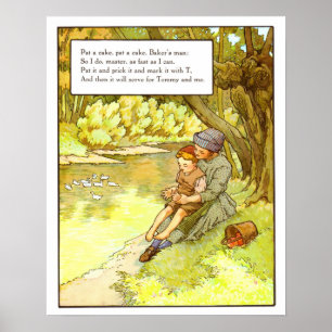 Affiches Pépinière vintage - Pat a Cake