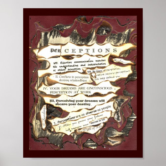 Affiches Perceptions (Devant)