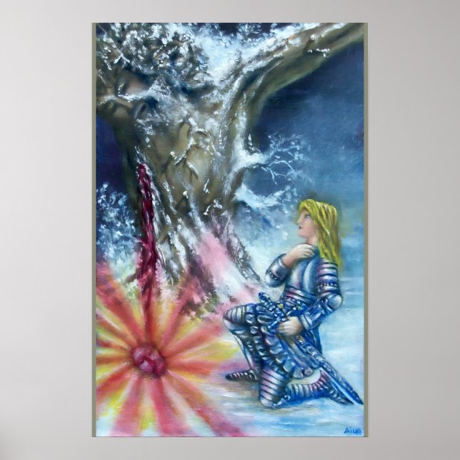 AFFICHES PERCEVAL ET VISION DU SAINT GRAAL (Devant)