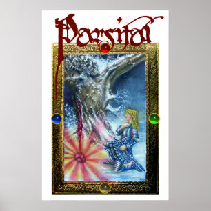 AFFICHES PERCEVAL ET VISION DU SAINT GRAAL