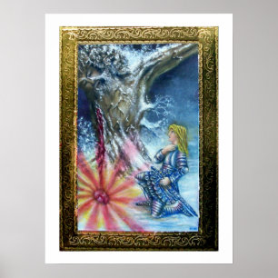 AFFICHES PERCEVAL ET VISION DU SAINT GRAAL