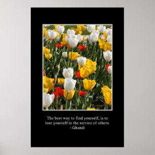 Affiches Perdez-vous au service des autres