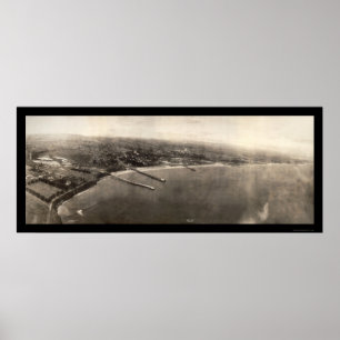 Affiches Père Noël Cruz CA Panorama Photo 1906