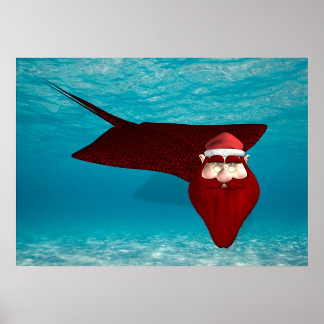 Affiches Père Noël Manta (Devant)
