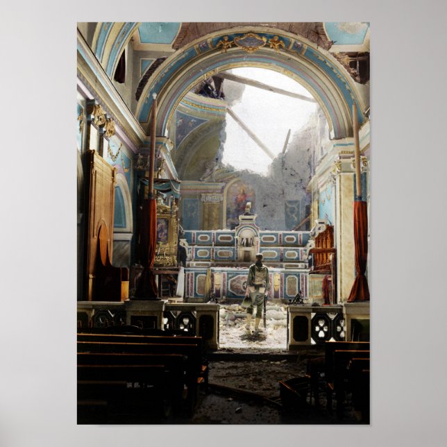 Affiches Père Noël Maria degli Angeli, Acerno, Italie 1943 (Devant)