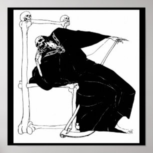 Affiches "Père Noël Muerte" (Meilleure Faucheuse Mexicaine)